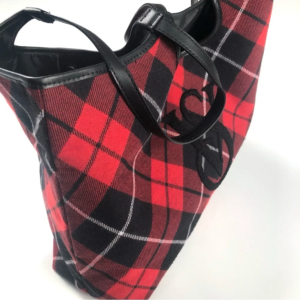 Victoria’s Secret Plaid Tote - Picture 7 of 11